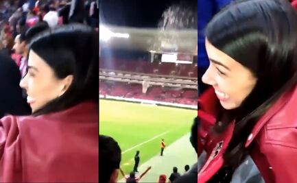 #LadyCerveza incita violencia en el estadio de Chivas