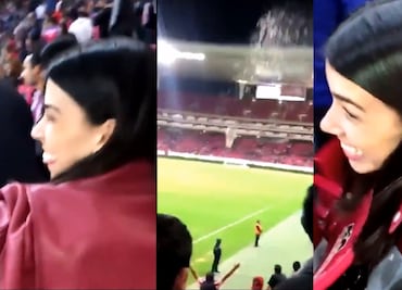 #LadyCerveza incita violencia en el estadio de Chivas