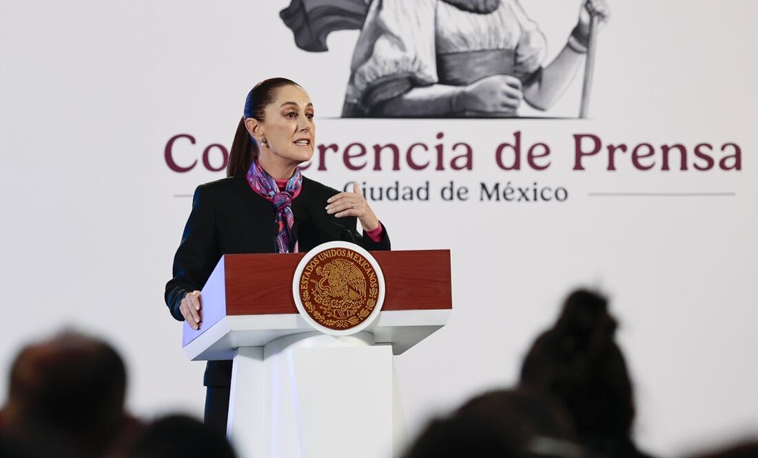 Claudia Sheinbaum. Foto: EFE