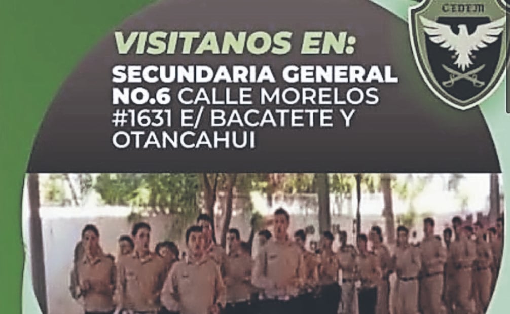 En 2025 el Centro de Estudios de Educación Militarizada en Ciudad Obregón cerró tras incumplimientos normativos y de un caso de agresión contra uno de sus estudiantes. Foto: Especial