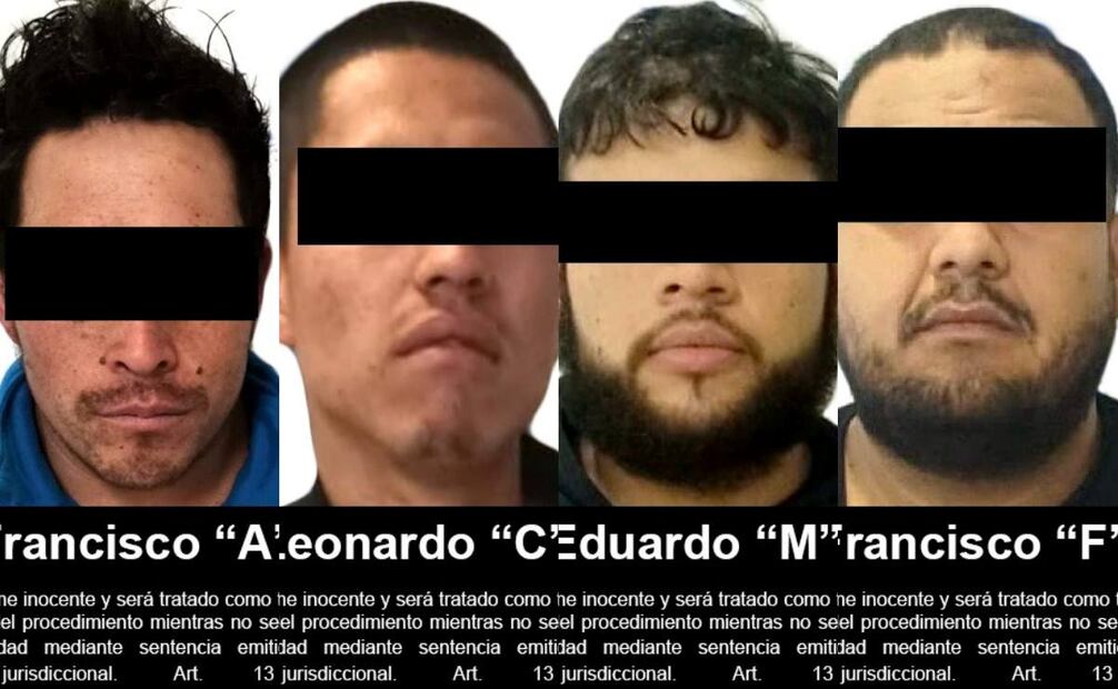 Caen siete de “Los Panchitos”, nuevo grupo criminal en Michoacán. Foto: Especial