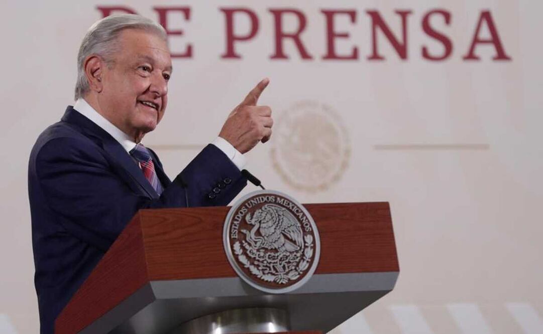 “Imagínese el orgullo que me da y le debe dar a todos los mexicanos humanistas”, dijo el Presidente. Foto: Diego Simón Sánchez / El Universal