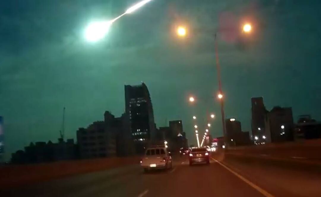 Se trató de un meteoroide atravesando la atmósfera según el Instituto Nacional de Investigación Astronómica. Foto: Captura YouTube