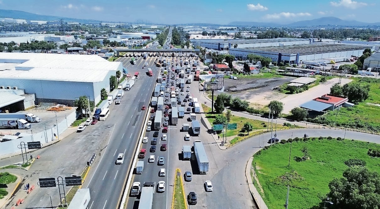 Las obras en la México-Querétaro comenzarán el 17 de agosto. Foto: Arturo Contreras/ EL UNIVERSAL