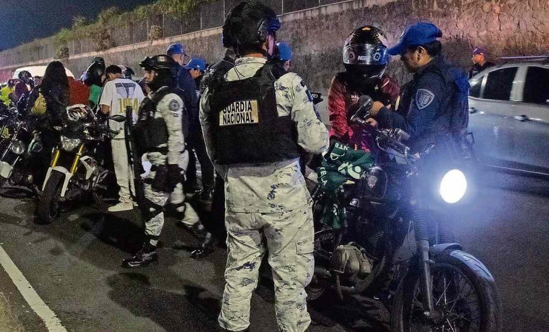 Durante el despliegue de los operativos se ha inspeccionado a mil 650 personas y han sido revisadas mil 76 motocicletas, de las cuales 105 han sido remitidas al depósito vehicular por infracciones de tránsito. Foto: Fernanda Zamora / EL UNIVERSAL