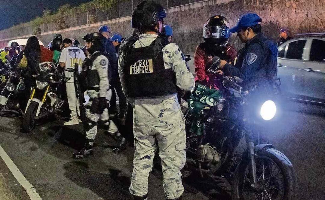 Durante el despliegue de los operativos se ha inspeccionado a mil 650 personas y han sido revisadas mil 76 motocicletas, de las cuales 105 han sido remitidas al depósito vehicular por infracciones de tránsito. Foto: Fernanda Zamora / EL UNIVERSAL