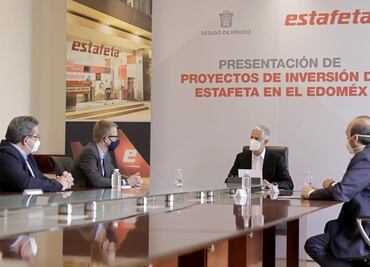 Presenta Estafeta a Del Mazo proyecto de centro de distribución en Cuautitlán Izcalli