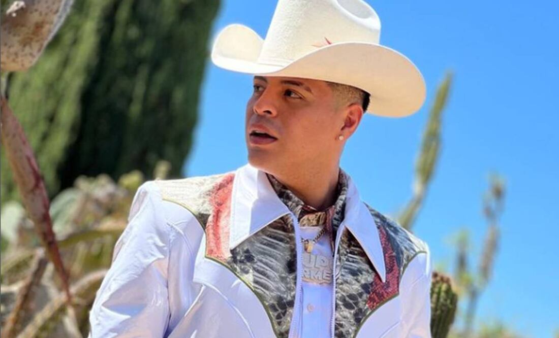 Eduin Caz, vocalista de Grupo Firme. Foto: Instagram Eduin Caz.