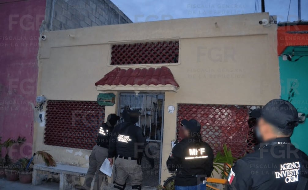 Detienen a tres en operativo antidrogas en Progreso, Yucatán. Foto: Especial