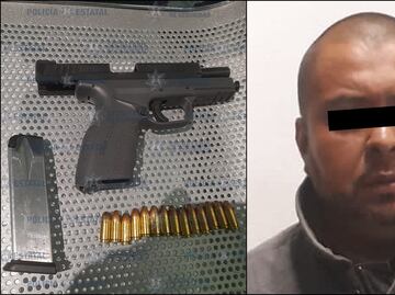 Golpea y amenaza con un arma a su pareja en Chalco; policías lo detienen