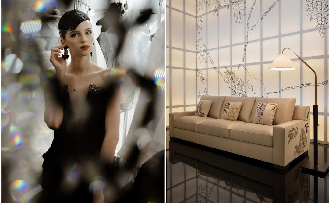 Diseños de Armani Privé, división de alta costura, y de Armani Casa. Foto: Especial