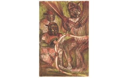 Gráfica de Francisco Toledo, en la Galería Juan Martín