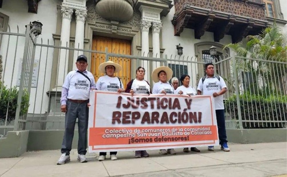 Iglesia católica de Perú celebró una misa de desagravio con las comunidades campesinas que integran el pueblo de Tallán. Foto: Vatican News