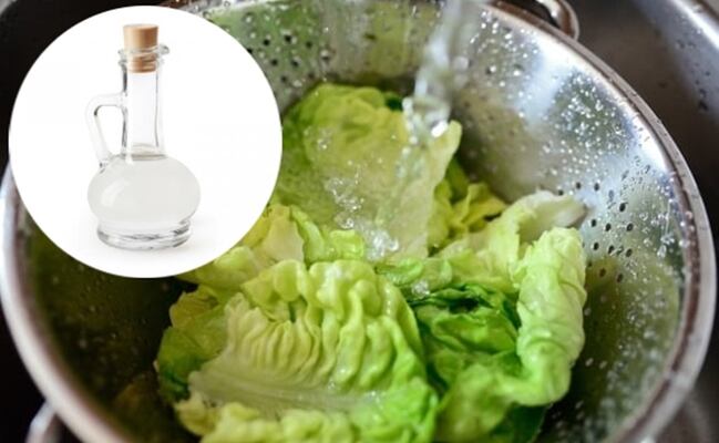 Para qué sirve ponerle vinagre de manzana a la lechuga