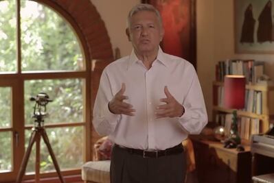 Publica AMLO nuevo spot de Morena