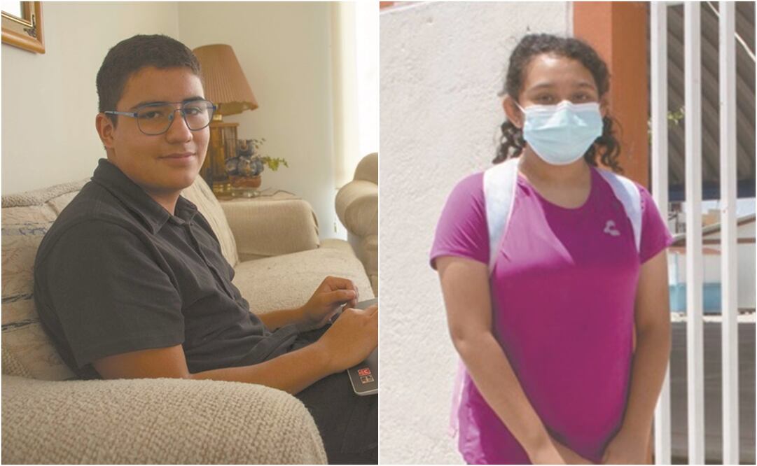 “Algunos si quieren regresar, otros no. Dicen que están bien en su casa. Si se toman las medidas correctas, es seguro regresar a clases, sin miedo”, comenta David. Fotos: Mitzi Olvera