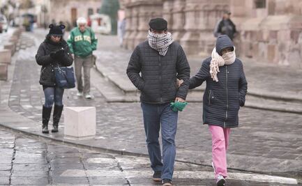 Pronostican vientos y bajas temperaturas en Zacatecas ante frentes fríos 24 y 25
