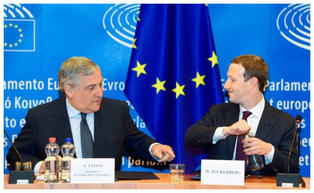 La intervención de Zuckerberg en la Eurocámara se produce sólo unos días antes de que entre en vigor en la UE la nueva Regulación General de Protección de Datos