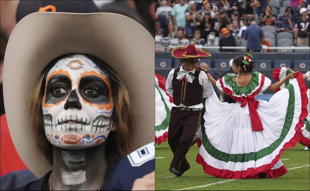 México fue homenajeado en el partido de Bears y Cowboys en la NFL