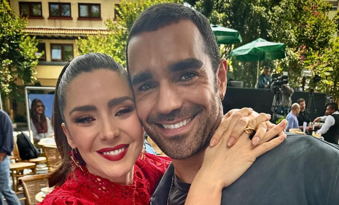 Ariadne Díaz y Marcus Ornellas han lidiado con versiones de separación, pero siguen juntos y enamorados.