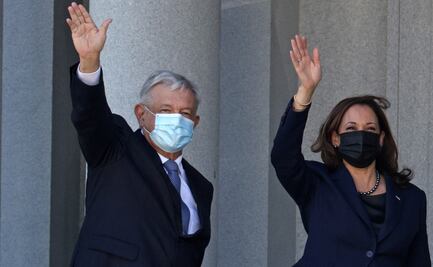 "Tenemos que invertir para que haya bienestar en América Central", dice AMLO a Kamala Harris