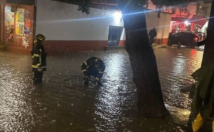 Fuertes lluvias causan inundaciones en Milpa Alta y Xochimilco; Feria del Mole termina bajo el agua