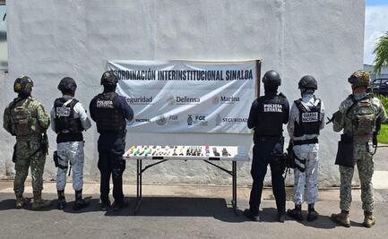 Sexta revisión en penal de Culiacán; decomisan armas hechizas, drogas y equipo de telecomunicación