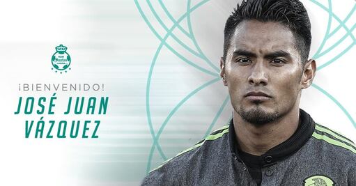 'Gallito' Vázquez nuevo jugador de Santos Laguna