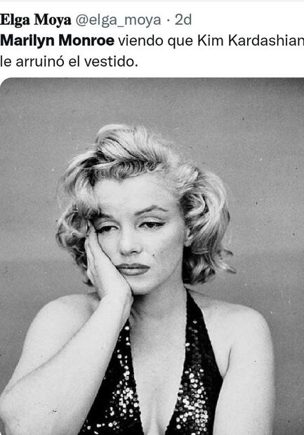 Los mejores memes sobre Kim Kardashian y el vestido de Marilyn Monroe