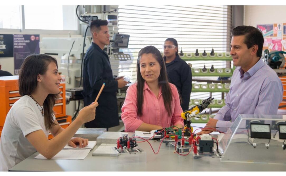 ​Resalta Peña Nieto sistema de Universidad Tecnológica