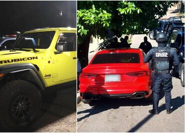Recuperan 6 vehículos de lujo con reporte de robo en Sinaloa