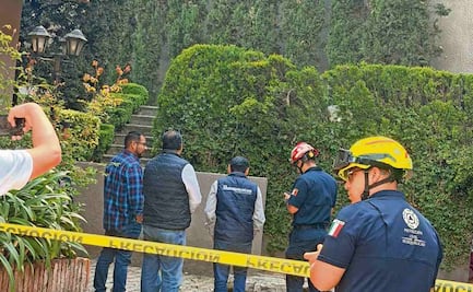 Autoridades supervisan daños por derrumbe en Huixquilucan