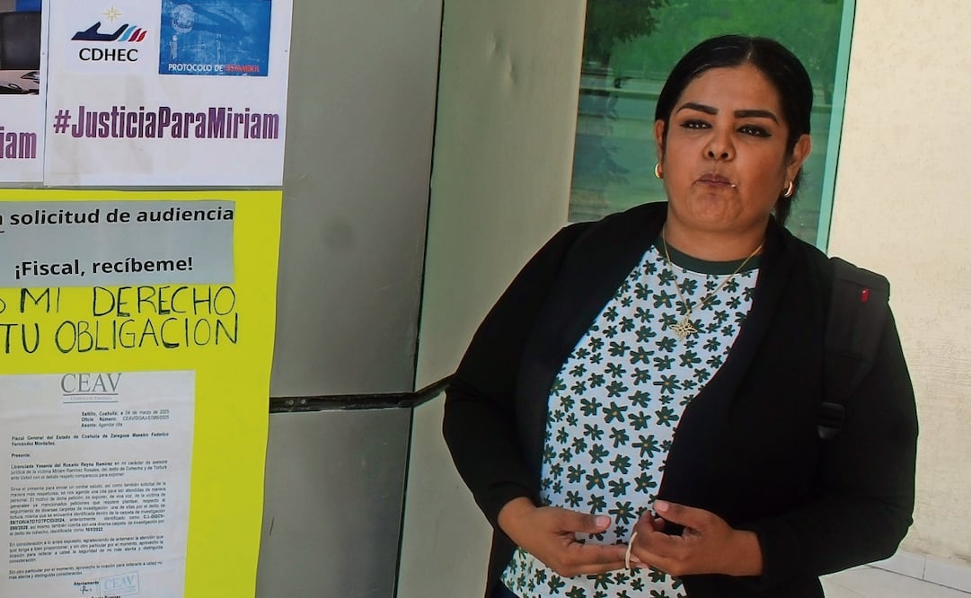 Miriam Ramírez fue víctima de tortura sexual en 2020. Foto: Especial