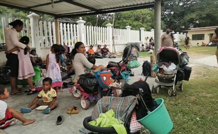 Tras paso por Oaxaca, se reduce a 500 los migrantes que cruzan en caravana por Veracruz