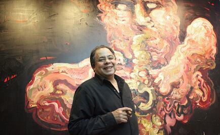 Restauran obra de Jazzamoart que se exhibe en el Auditorio Nacional