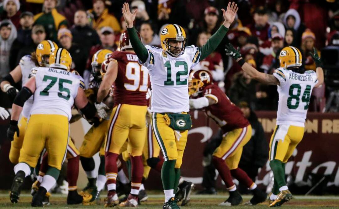 Green Bay salió adelante en Washington