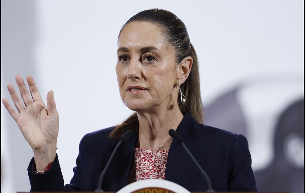 La Mandataria federal descartó que esta semana se vaya a firmar el Acuerdo de Seguridad que se tiene con Estados Unidos, pero destacó que ya está listo. Foto: EFE