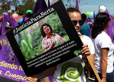 Condenan a 50 años de cárcel a asesinos de Berta Cáceres