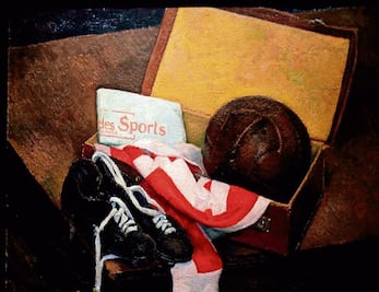 Ángel Zárraga, el artista pionero del futbol, que no pintó en este Mundial