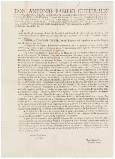 Secretos de Hidalgo, Morelos y la Independencia de México, a subasta