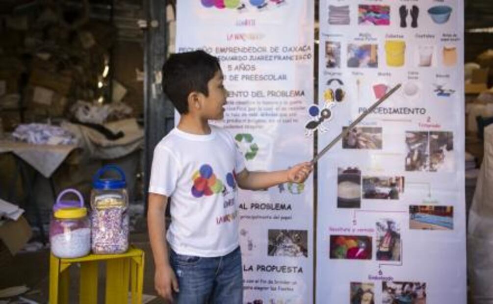 Con apenas 5 años, Memo emprende y fabrica confeti sustentable