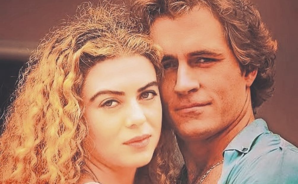 Fue la gaviota de Mujer con aroma de mujer en 1993 junto a Guy Ecker. Foto: Cortesía/@TELENOVELASYFAMOSOS