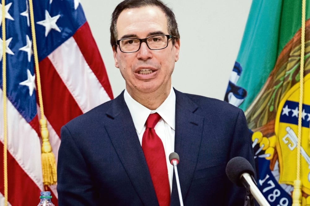 El secretario del Tesoro de Estados Unidos, Steve Mnuchin, dijo que su país estaría dispuesto a aceptar un acuerdo limitado (JOSE LUIS MAGANA. AP)