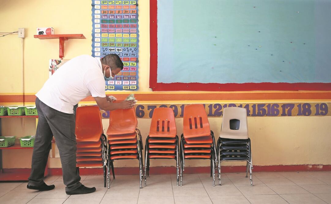 Este sábado se dio a conocer la nueva directiva del Gremio Nacional de Trabajadores de la Educación.  Foto: Archivo/ EL UNIVERSAL 