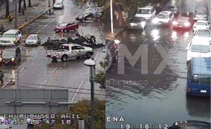 Encharcamientos, espectacular y árboles caídos deja lluvia en la CDMX