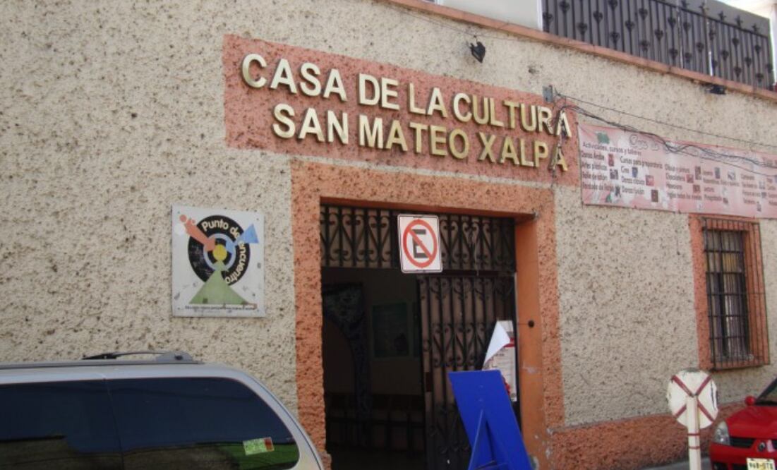 Casa de Cultura San Mateo Xalpa. Foto: Vía Secretaría de Cultura.