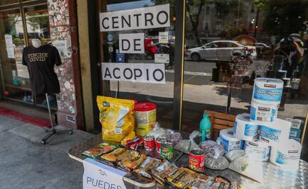 Instalan centros de acopio en CDMX para apoyar a afectados por inundaciones en Tabasco