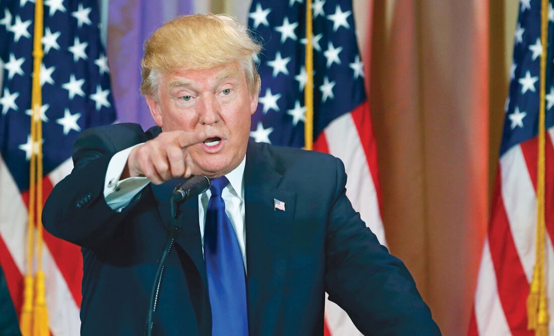 Donald Trump, precandidato republicano a la presidencia de Estados Unidos, es un payaso y se ha convertido en una auténtica amenaza para México, afirmó el presidente del PAN, Ricardo Anaya Cortés (REUTERS)