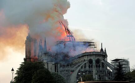 Políticos mexicanos lamentan el incendio en la catedral de Notre Dame