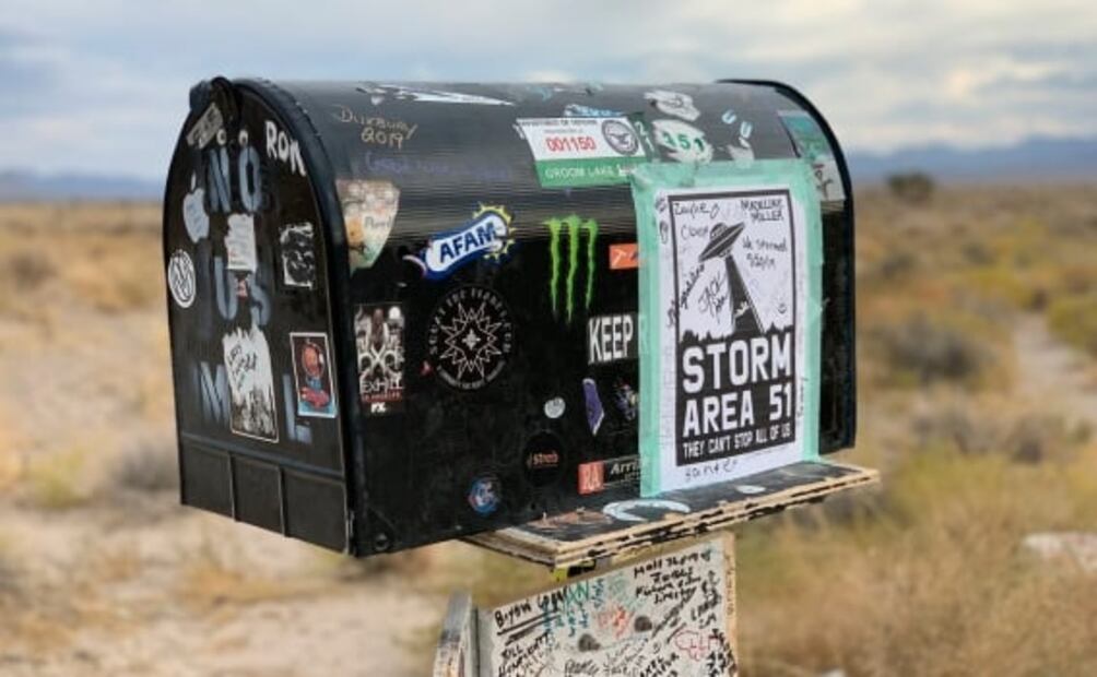 El Área 51, un lugar místico para los amantes de la ufología y teorías conspirativas